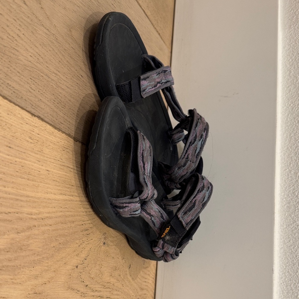 Teva Kids Sandals - Black and Purple